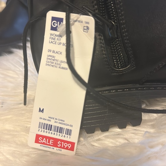 GU WOMEN FINE FIT LACE UP BOOTS - Picture 7 of 7